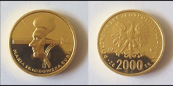 Zlatnik;2000 Zlotych